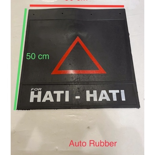 Kualitas Dijamin Karpet Roda Karpet Lumpur Belakang Truk Truck Ban Double Hati Hati Besar