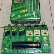 

༒ XC 10373 Pensil 2B Joyko P-88 Hijau (12 Pcs) Stok terbaru バ