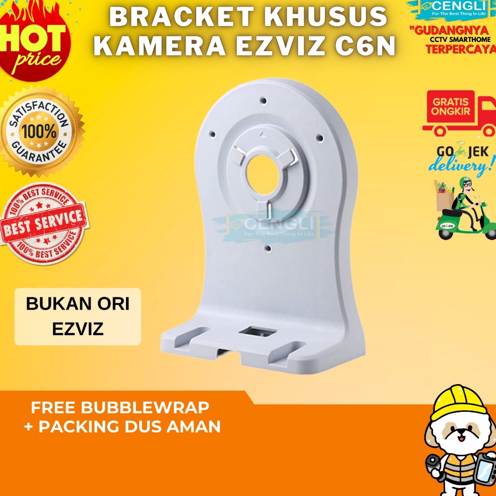 Terlaku... BRACKET CCTV EZVIZ C6N C6CN WALL BRACKET Dinding KHUSUS EZVIZ RWM