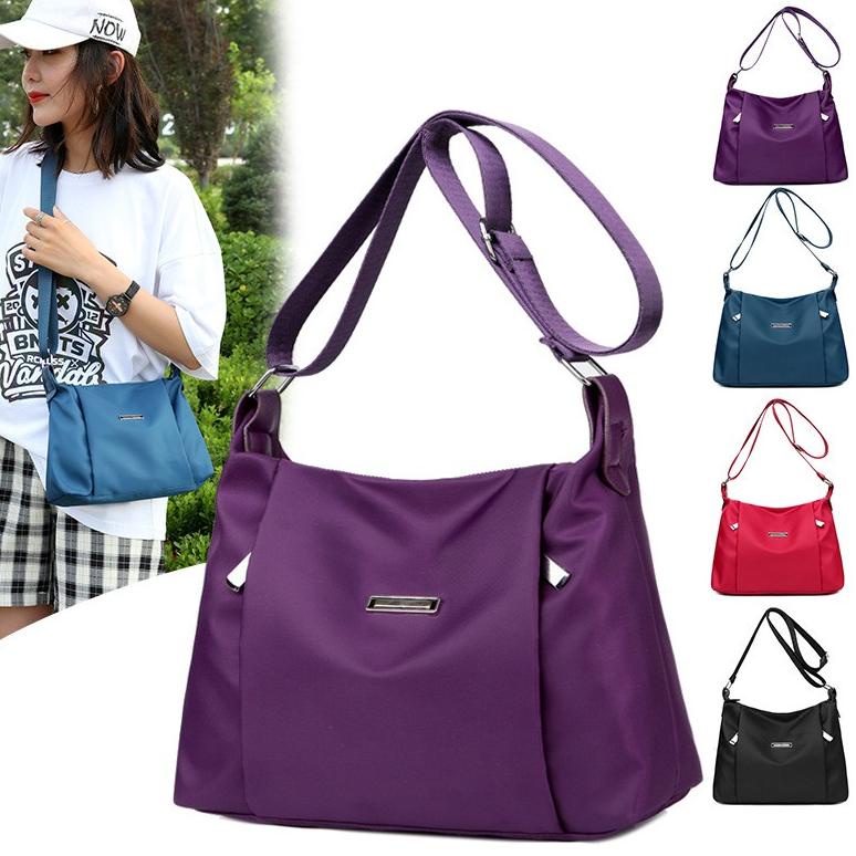 Arjun- TAS SELEMPANG WANITA ANTI AIR URSULA SLING BAG PREMIUM KOREA MURAH FASHION CEWEK BATAM KERJA 