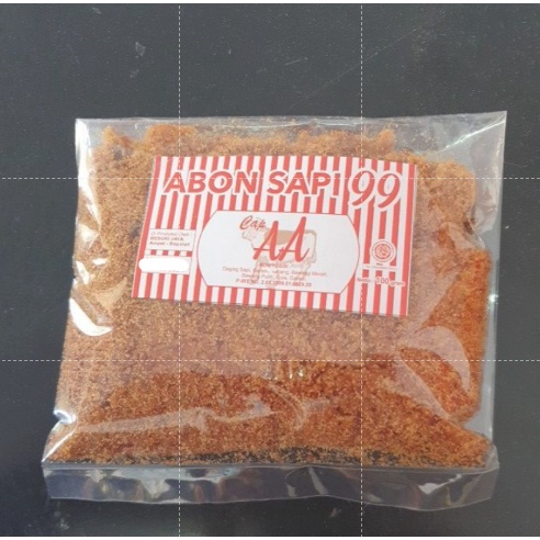 

ABON SAPI MANIS AA SACHET 100 GRAM ASLI DAGING