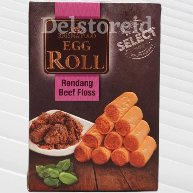 

Krisma food egg roll rendang beef floss 80 gr