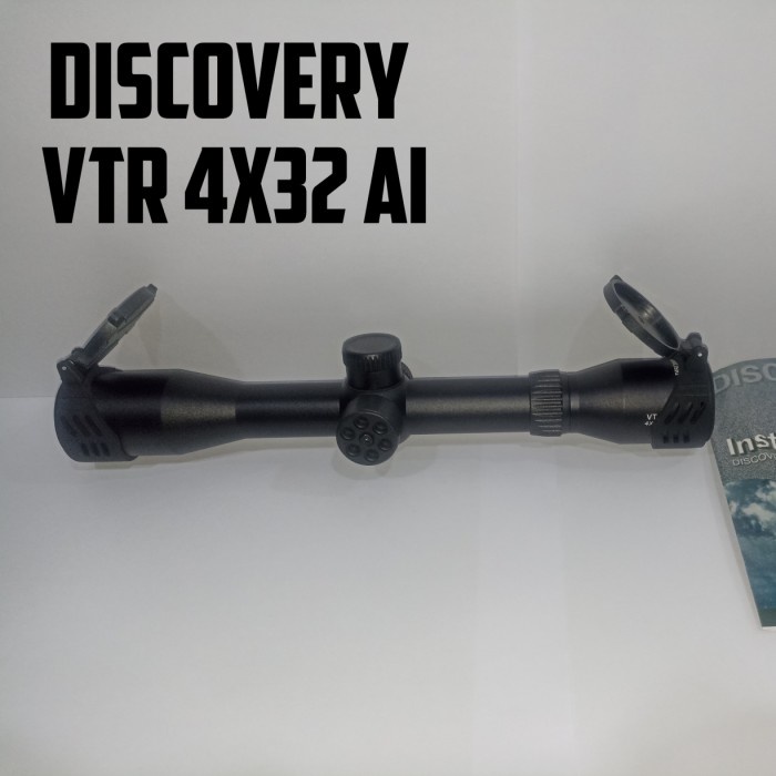 Terlaris Teleskop Discovery 4X32 Al Retikel Hk Tipis Discovery Vtr 4X32 Ai Mura