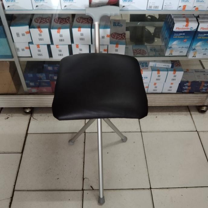 Tongkat Duduk Lipat | Kursi Sholat Merk Onemed Empuk Pakai Busa Mysouliestore