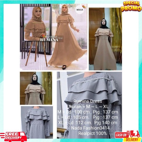Baju Dreas Pesta Syari Games Aesthetic Import Remaja Cewek Dewasa Gsmia Mewah Busui Gamis Wanita Sya
