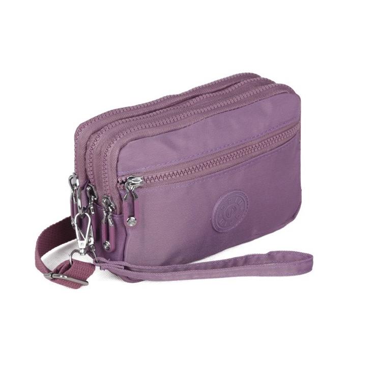 Arjun- TAS SELEMPANG WANITA 4 RESLETING / TAS SELEMPANG NYLON / TAS HANDBAG / OPIO 60 Spesial Offer