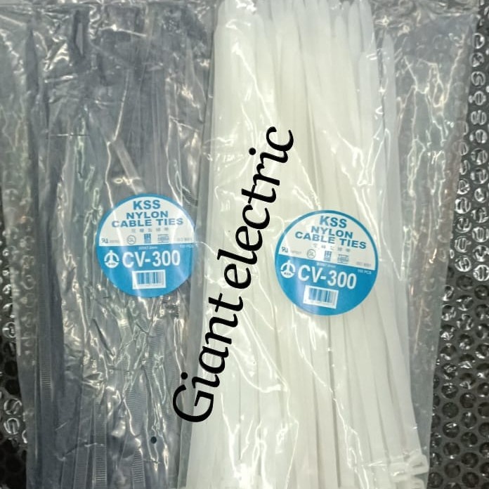 

Terlaris Kss Nylon Cable Ties Cv-300/30Cm X 7,6Mm