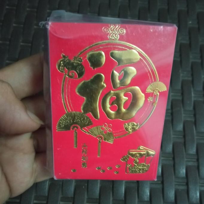 

best produk] ang pao amplop merah angpao mini 6*8 cm isi 25pcs