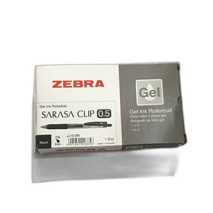 

Best Seller Pulpen Sarasa 0.5 Hitam / Pulpen Zebra Sarasa 1 Pack 12 Pcs