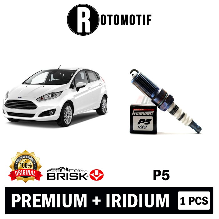 Busi Mobil Ford Fiesta Brisk Premium Plus Iridium P5 Kode Br01