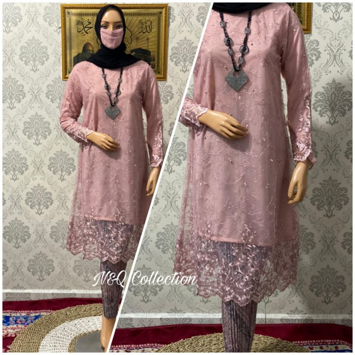 Terlaris Atasan Kebaya Tunik Tile Mutiara