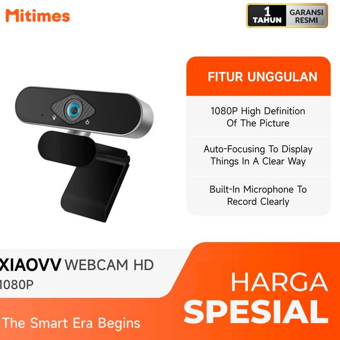 Xiaovv USB Camera Webcam Vlogging 1080p