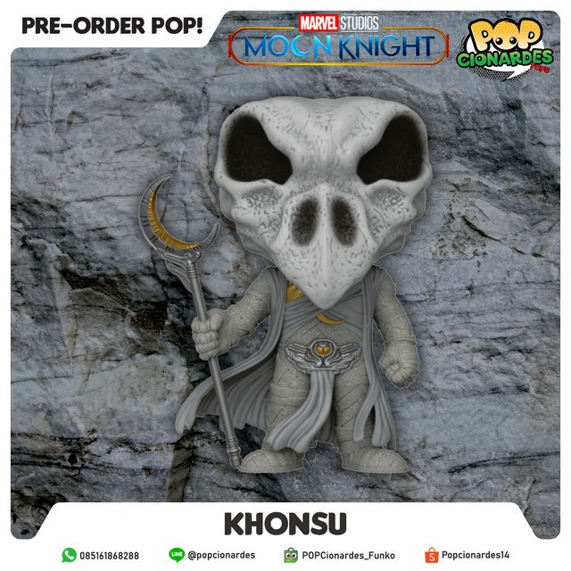 PROMO FUNKO POP MARVEL - MOON KNIGHT - KHONSHU #1049 TERMURAH