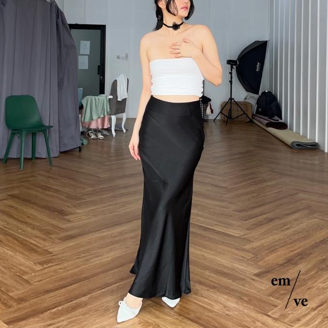 EMVE - Sirene Maxi Silk Skirt - Maxi Skirt Silk