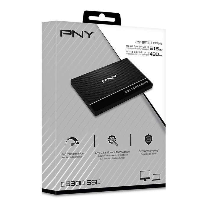 PNY 250GB CS900 SATA III 2.5" Internal SSD