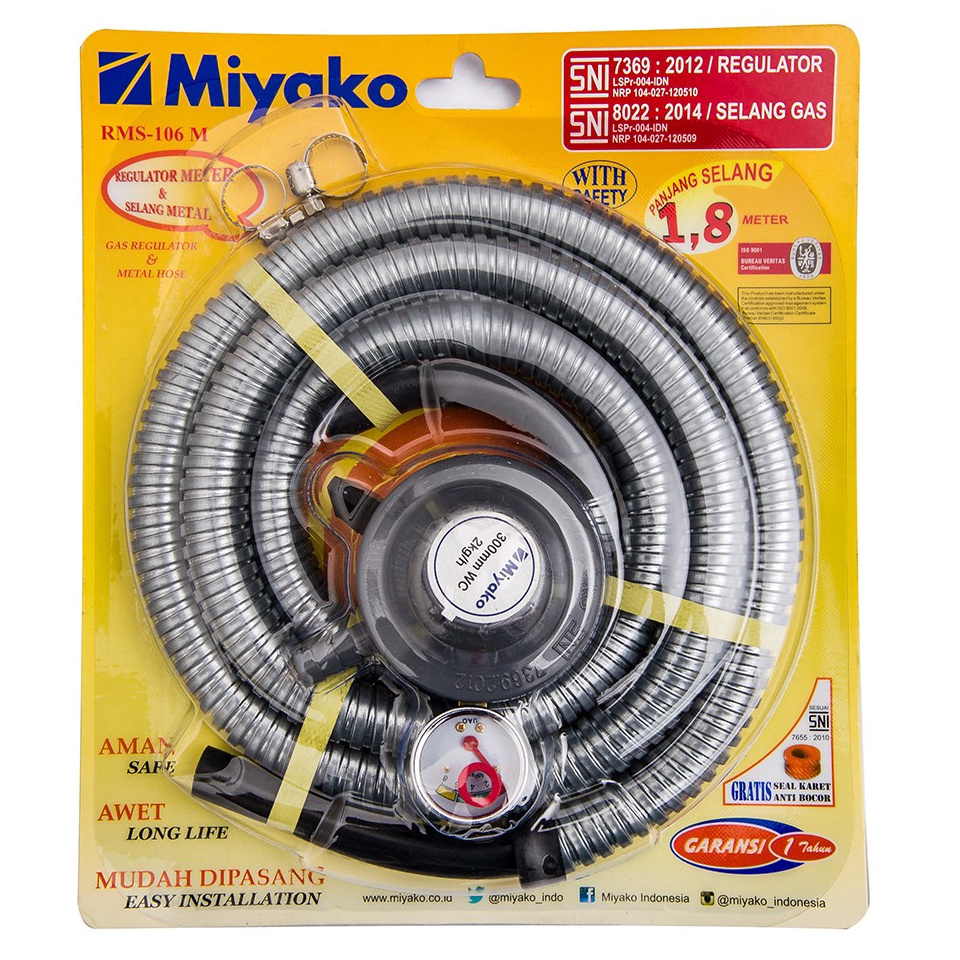 READY. Miyako Selang Regulator RMS-106M Regulator Gas Miyako RMS 106 M