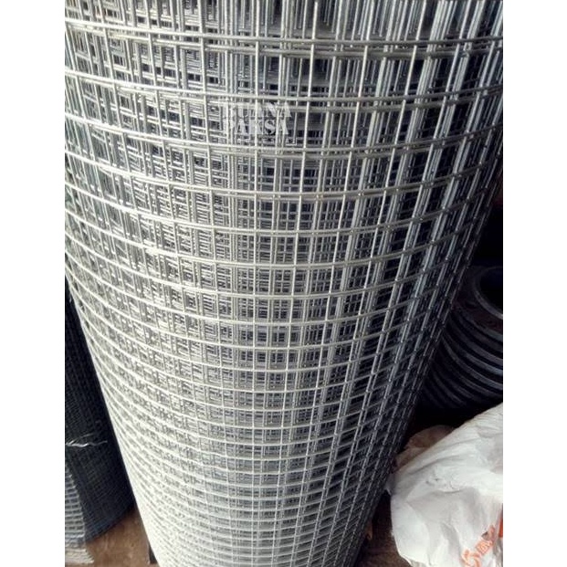 MURAH. Kawat Loket Galvanis 1" Panjang 10 Meter Kawat Ram Ayakan Bangunan Proyek Kawat Kandang Ungga