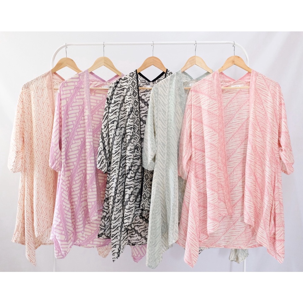 VIRAL. ATASAN BATIK MODERN WANITA OUTER BATIK CARDIGAN BATIK KONDANGAN BATIK VISCOSE BATIK DOBY BATI