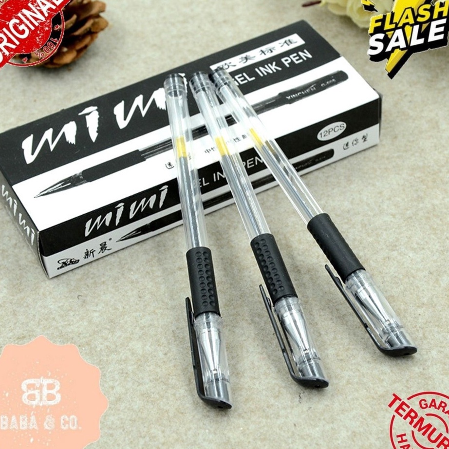 

๒ C 10677 PEN MURAH 1 BOX ISI 12 PCS PEN GEL MIMI PEN GEL PULPEN MURAH ALAT TULIS KANTOR SEKOLAH ATK MURAH Terbaru ぇ