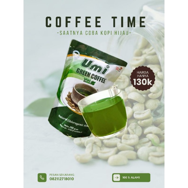 Kopi Diet Kopi Hijau Umi Green Coffee Original