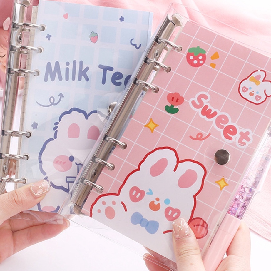 

[✓ P☑RR> TOPER Binder Note A6 100 lembar Lucu Karakter Character Daily Planner Aesthetic Estetik/ super.kerren..!