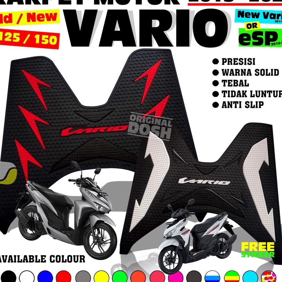 Termurah  Karpet Vario 150 / Karpet vario 125 / Karpet motor vario 125 / Karpet vario 125 old / Karp
