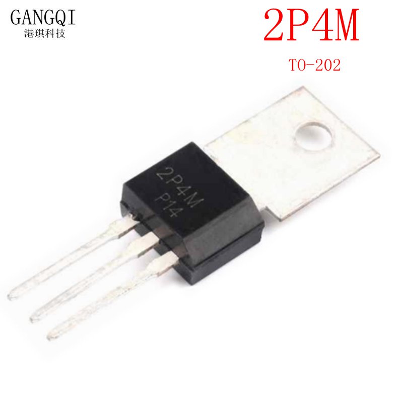 ✅&10PCS 2P4M TO-202 TO202 way SCR thyristors 2A 500V New And Original