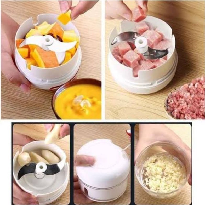 [PROMOBDH0] Blender Bawang manual tarikan tangan / Blender penggiling Daging / Chopper Blender / Pen