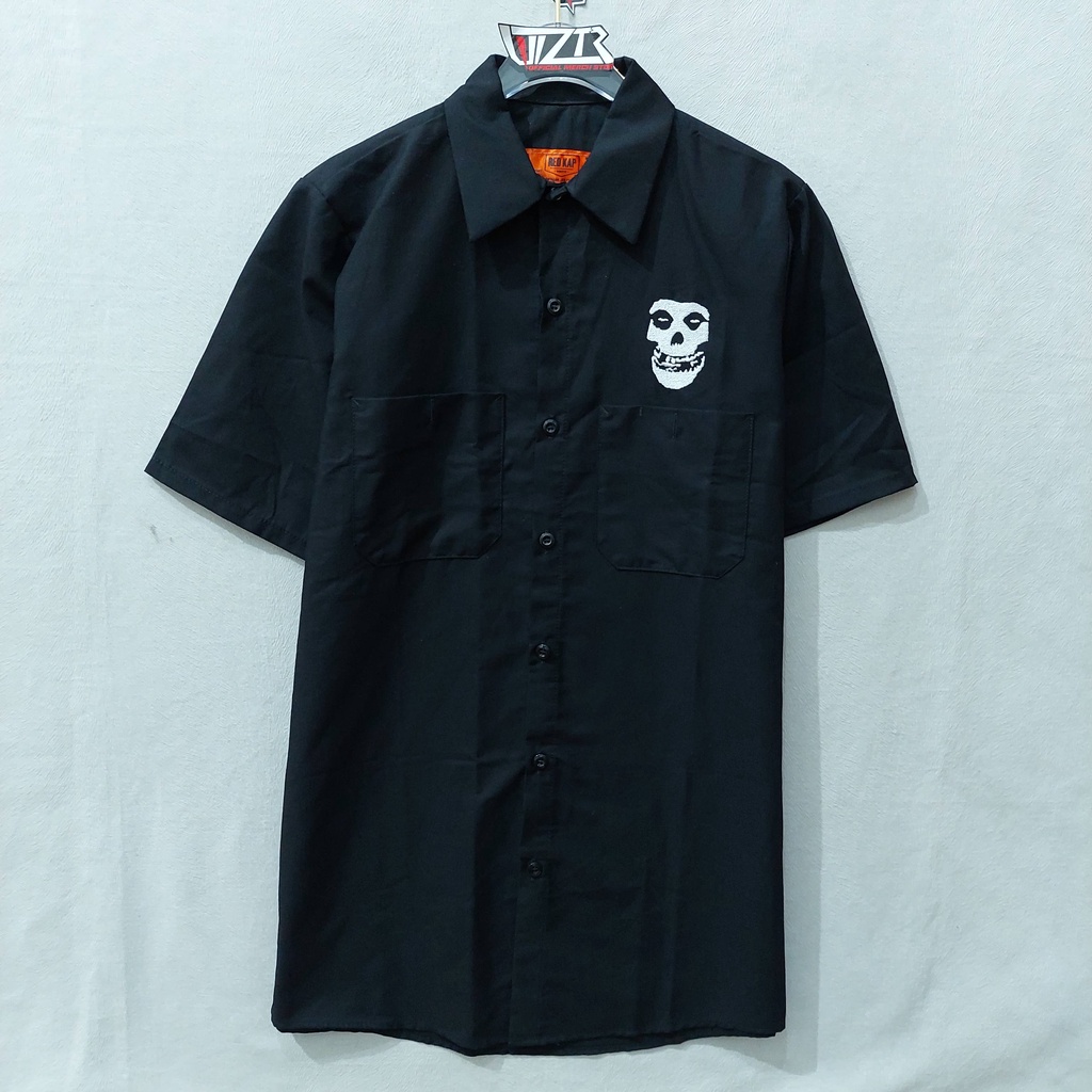 Workshirt Band Official MISFITS - SKULL Original