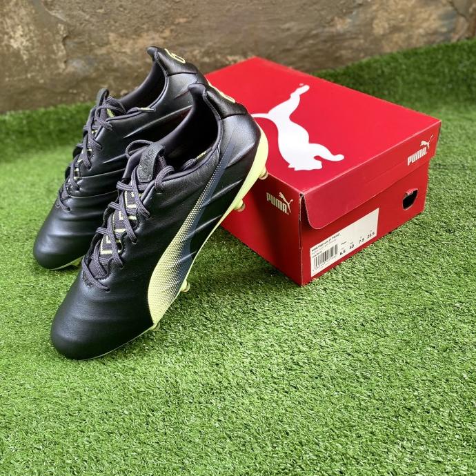 SEPATU BOLA PUMA KING PLATINUM LEATHER KANGOORO ORIGINAL AUTHENTIC AOLDY_SAULTY