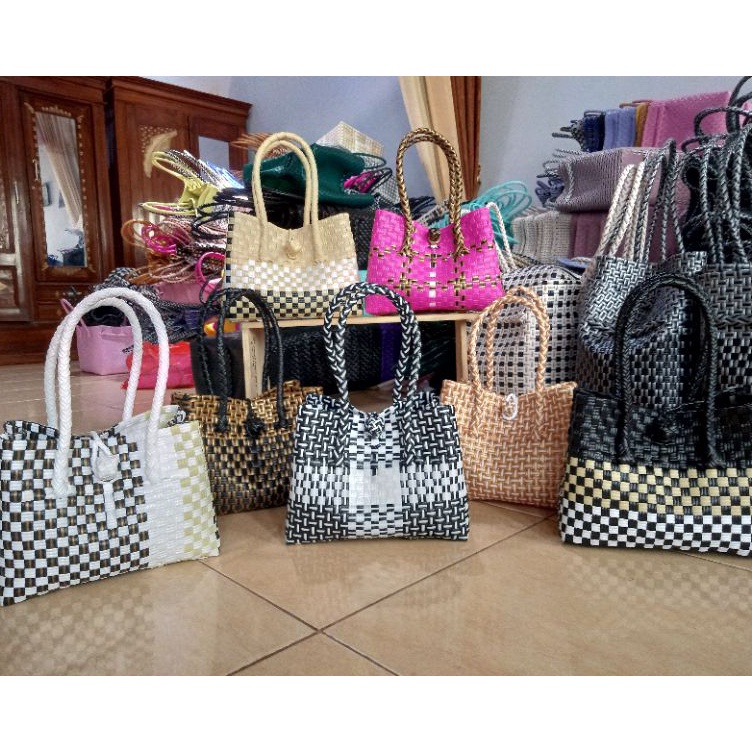 DQE210 Tas Jali Mini Patty Anyaman Handmade Best Seller Size S Patty /Mini Patty / Anyaman Jali Jali