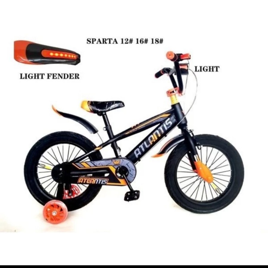 sepeda anak BMX 12" ATLANTIS SPARTA Original ( umur 2-4 tahun)