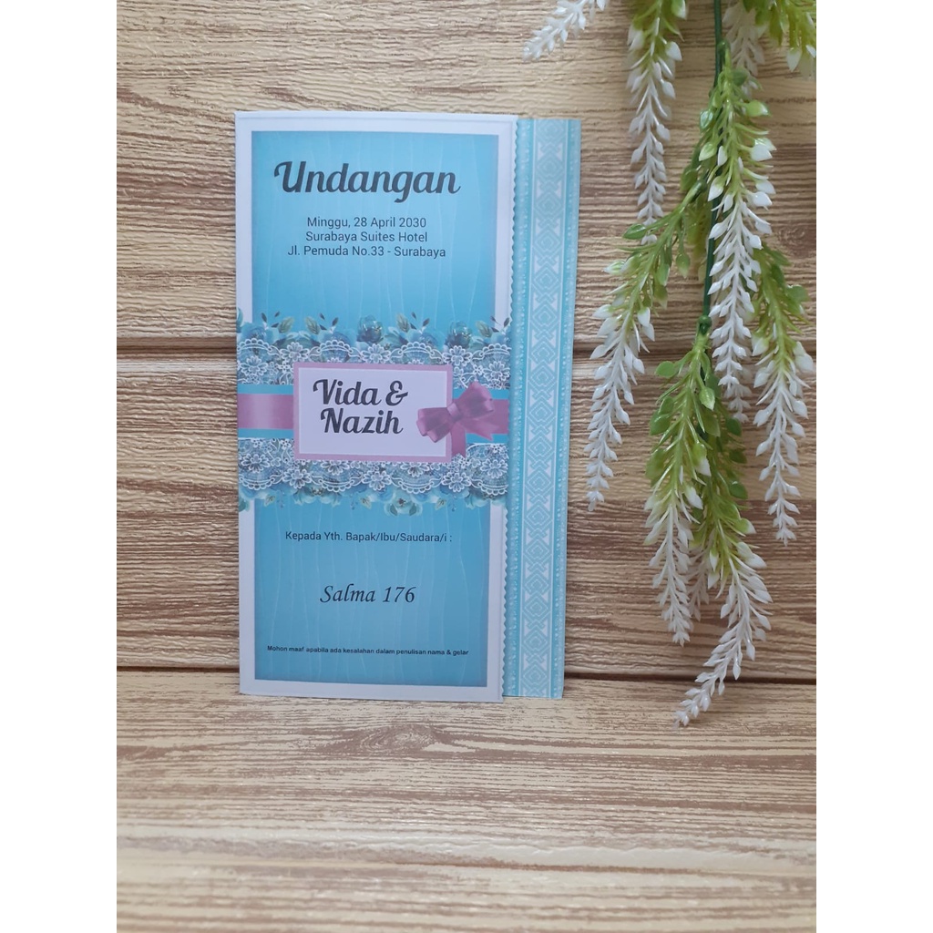 Blangko Undangan Salma 176 Murah