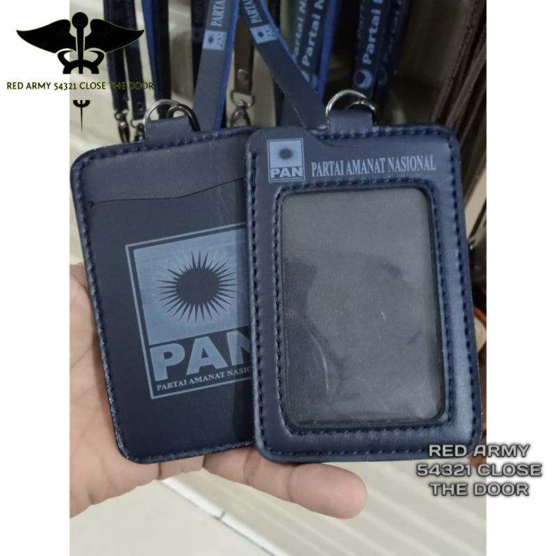

ID Card Holder Tali Lanyard Name Tag Logo PAN