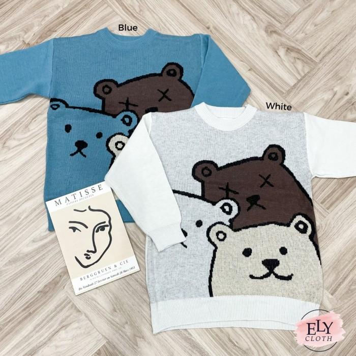 ELYCLOTH | GRACE SWEATER | SWEATER WANITA KOREA PREMIUM KNIT IMPORT