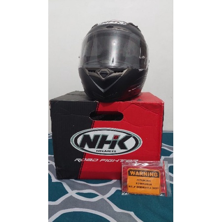 Helm NHK RX9 Full Face Hitam Doff