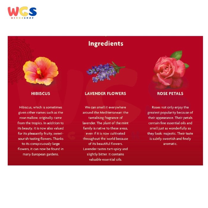 

Yogi Tea Organic Rose Ayurdevic Blend Tea 17p x 2g