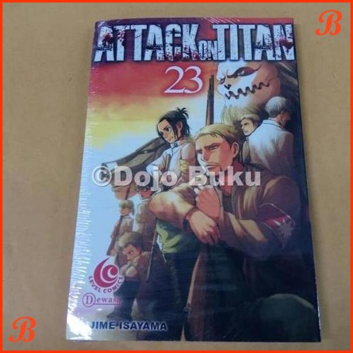 

KOMIK ATTACK ON TITAN 23 ( HAJIME ISAYAMA ) | DJB