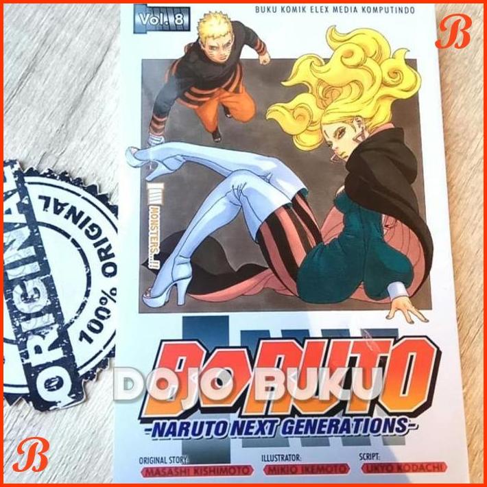 

KOMIK BORUTO - NARUTO NEXT GENERATION 08 BY MASASHI KISHIMOTO | DJB