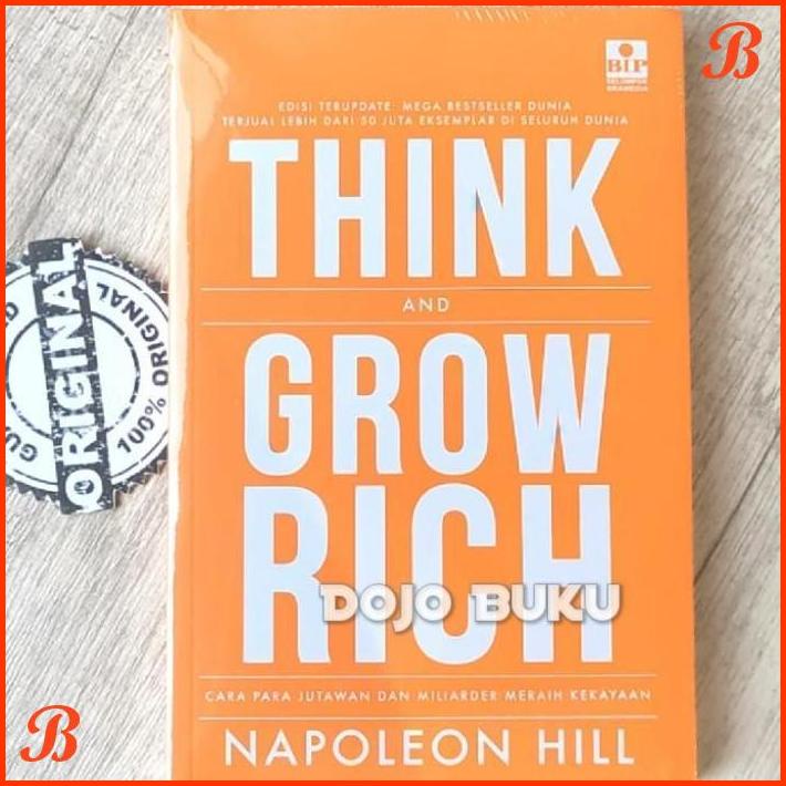 

BUKU THINK AND GROW RICH (COV. ORANGE) CARA PARA JUTAWAN DAN MILIARDER | DJB