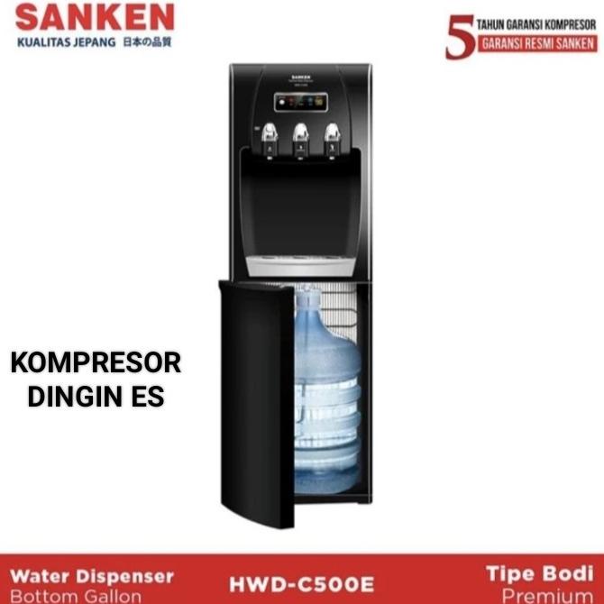 Water Dispenser Air Hwd-C500E Galon Bawah Kompresor