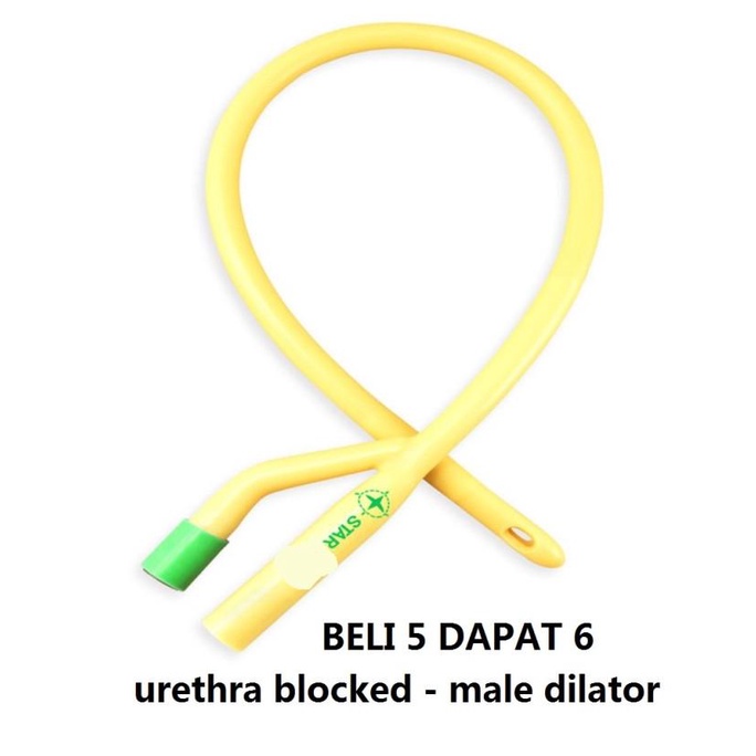 D099 Urethral Blocked Sound Dilator Plug Silikon Kateter Catheter Pria Free Ongkir Dan Bisa Cod