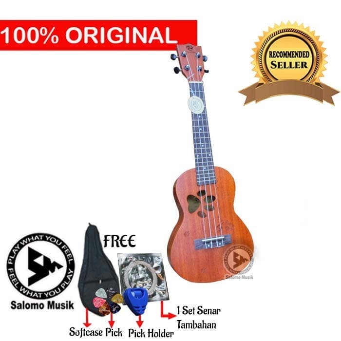 Ukulele Concert Paladin Uk430A 23'' + Softcase