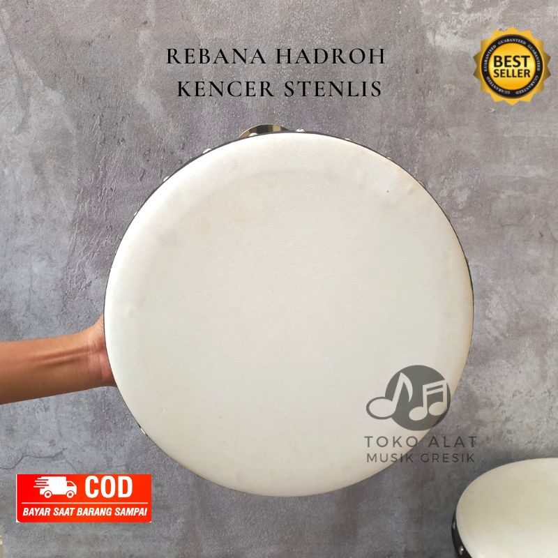 Rebana Hadroh Jepara Rebana Hadroh Kayu Mangga Kencer Stainless