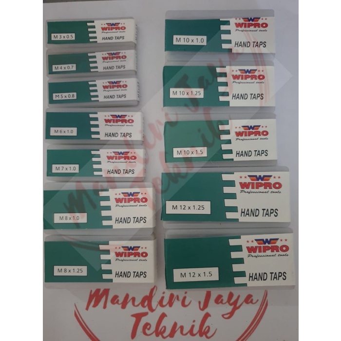 nice Handtap / Alat Tapping Hand Tap set 3pcs M3 x 0.5 WIPRO