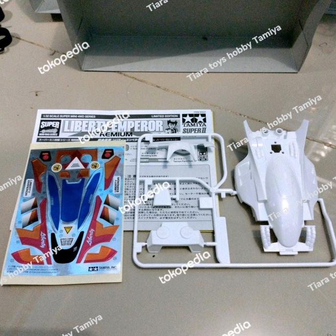 Promo Tamiya Bodi /Body Liberty Emperor Premium + Decal Limited Edition (zth00oto)