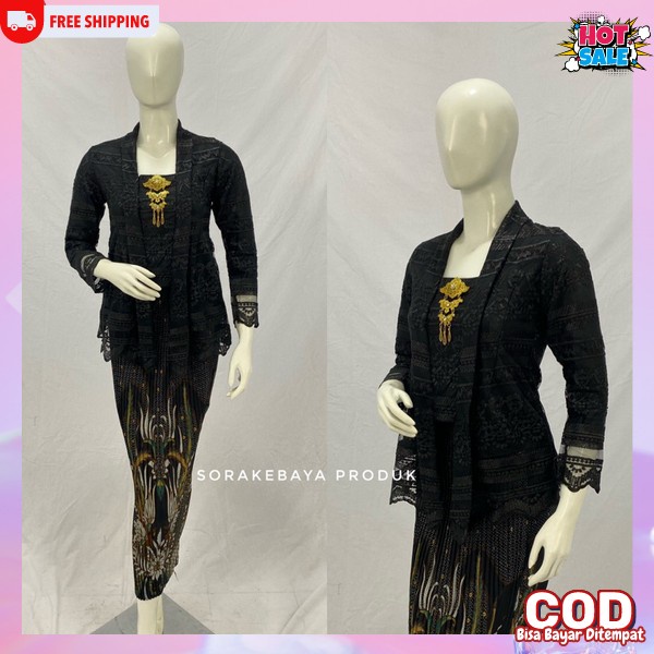 Bj Tunangan Elegan Kabaya Gaya Baru Kebaya Model Terbaru Pakaian Jawa Wanita Kebaya Modern Terbaru 2