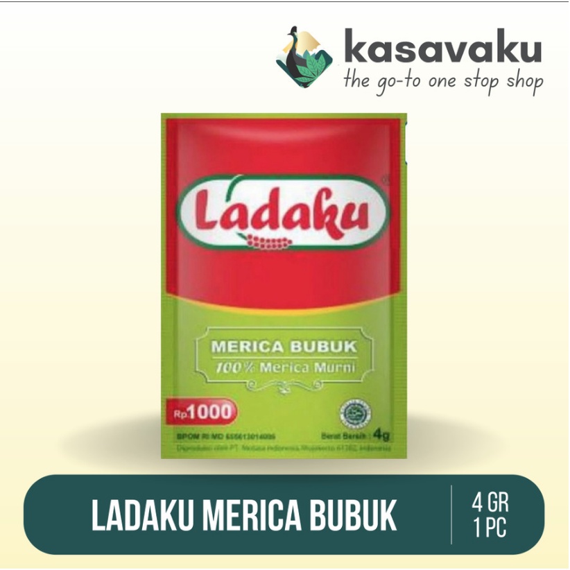 

bumbu merica bubuk LADAKU 4 gr 1 renceng 12 sachet