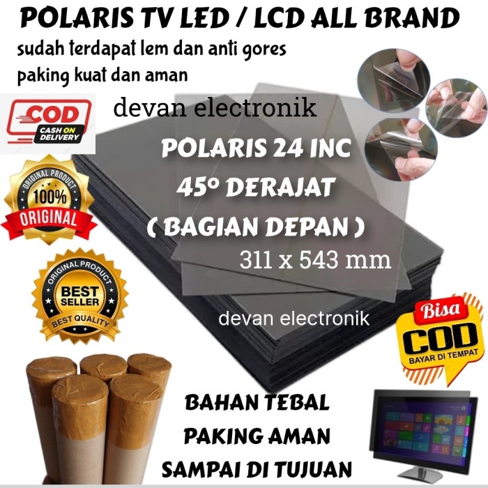 Best Seller Polarizer Polaris Lcd 24 Inc 45 Derajat Polarized Lcd Polaris Lcd Tv