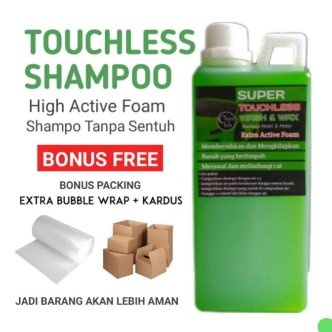 Sabun Cuci Motor dan Mobil Tanpa Sentuh Touchless Shampoo